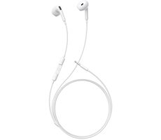 Baseus Encok HZ19 weiß / Kopfhörer mit Mikrofon / Bedienknopf / 3,5-mm-Klinkenstecker / 1,1 m