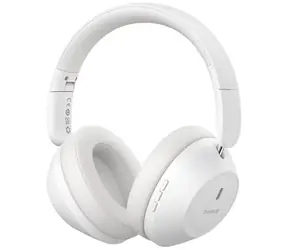 Baseus Bass 30 Max weiß / Kabelloser Kopfhörer / Mikrofon / Bluetooth 5.3 / ENC