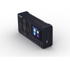 Blaupunkt DR6BK Schwarz / Digitalradio / DAB+ / FM / RDS / 2,4"-LCD / Bluetooth / 1800 mAh