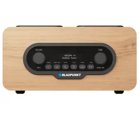 Blaupunkt DR10CR Holz / Digitalradio / DAB+ / FM / RDS / Bluetooth / USB / microSD / 1800 mAh