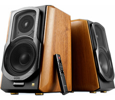 Ausgepackt - Edifier S1000MKII schwarz-braun / 2.0 / Lautsprecher / Bluetooth / AUX / Koax. / opt. / RMS 120W / ausgepackt