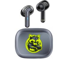 Buxton BTW 8200 RACCOON grau / kabellose Kopfhörer / Mikrofon / Bluetooth 5.4 / ANC / IPX6