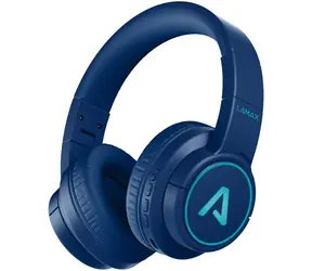 Lamax GlowKid1 blau / Kabelloser Kinderkopfhörer / USB-C / Bluetooth 