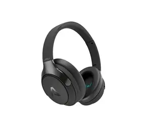Lamax MuseComfort1 ANC / Kabelloser Kopfhörer mit Mikrofon / Bluetooth / USB-C / 3,5-mm-Klinkenanschluss 