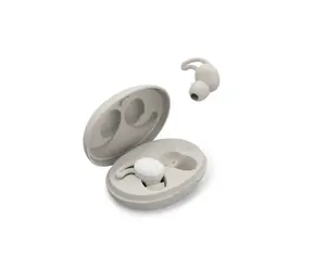 HAMA Spirit Calm weiß-graue Bluetooth-Kopfhörer / Ohrstöpsel / ergonomisch zum Schlafen