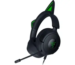 Razer Kraken Kitty V3 X schwarz / Gaming-Kopfhörer / Mikrofon / 3,5-mm-Klinkenstecker