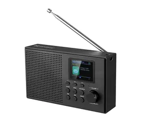 Sandberg Lautsprecher-Radio DAB+BT, wiederaufladbar, schwarz / FM + DAB / 2000 mAh / Bluetooth 