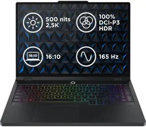 Lenovo Legion Pro 5 16IAX10 Schwarz / 16" WQXGA / Intel Core Ultra 9 275HX / 32 GB RAM / 1 TB SSD / RTX 5070 8 GB RAM / Windows 11H