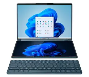 Lenovo Yoga Book 9 14IAH10 blaugrün / 2x14" 2,8 kT / Core Ultra 7 255H / 32 GB / 1 TB SSD / Intel Arc 140T / Windows 11