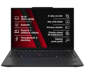 Lenovo ThinkPad X13 Gen 6 Schwarz / 13,3" WUXGA / AMD RYZEN AI 7 PRO 350 2,0 GHz / 32 GB / 1 TB SSD / AMD Radeon 860M / Windows 11