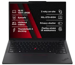 Lenovo ThinkPad T14 G6 schwarz / 14" WUXGA / RYZEN AI 5 PRO 340 2,0 GHz / 16 GB / 512 GB SSD / Radeon 840M / Windows 11
