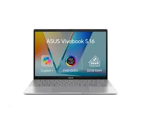 Asus Vivobook S16 silber / 16" WUXGA OLED / RYZEN AI 7 350 2,0 GHz / 32 GB / 1 TB SSD / Radeon 860M / Windows 11H