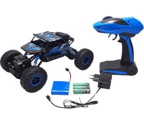 AMEWI Conqueror 4WD Rock Crawler Blau / RC Auto / 1:18 / Fernbedienung / 2,4 GHz / NiMH 700 mAh 4,8 V