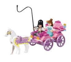 Sluban Girls Dream Princess M38-B0239 Prinzessinnenkutsche / Lego - kompatibel / Anzahl Figuren|Teile: 2|99 / ab 6 Jahren