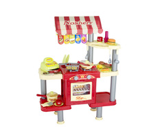 G21 Kinder-Fastfood-Laden / Maße 92 x 33 x 69 cm / ab 3 Jahren