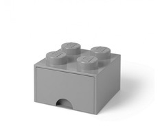 Room Copenhagen 40051740 Aufbewahrungsbox mit Schublade 250x250x180mm - grau