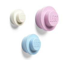 Room Copenhagen 40161736 Wandaufhänger 3 Stück (weiß | blau | rosa)