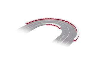 Carrera 21130 EVO | D132 | D124 - Schutzwand