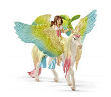Schleich Bayala 70566 Surah mit glitzerndem Pegasus / Ab 3 Jahren