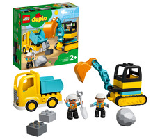 LEGO® DUPLO® Town 10931 LKW und Raupenbagger / Anzahl Teile: 20 / ab 2 Jahren