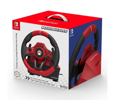 HORI Mario Kart Racing Wheel Pro Deluxe schwarz-rot / für Nintendo Switch
