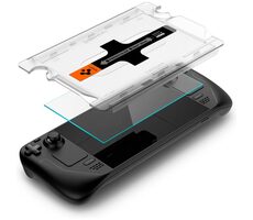 Spigen Glass tR EZ Fit Schutzglas für Steam Deck