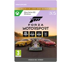 XSX Forza Motorsport: Premium -Add-Ons-Bundle / El. Lizenz / Racing / Englisch / ab 3 Jahren / DLC für Xbox Series