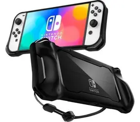 Spigen Rugged Armor Schutzhülle für Nintendo Switch OLED schwarz 
