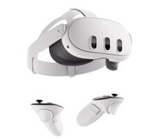 Meta Quest 3 512 GB / Virtual-Reality-Brille / 2064 x 2208 Pixel pro Auge / 90 Hz / Lautsprecher 2.0 / Android und iOS