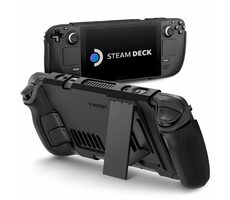 Spigen Thin Fit mit Kick Stand Schutzhülle für Steam Deck schwarz 