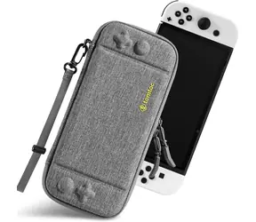 tomtoc Switch-Hülle für Nintendo Switch OLED grau