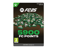 XSX EA SPORTS FC 25: 5900 Punkte / El. Lizenz / Sport / Englisch / ab 3 Jahren / DLC für Xbox Series