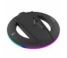 iPega P5S025S Vertikaler Ständer mit RGB für PS5 Slim schwarz