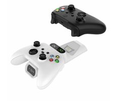 FIXED Ladestation für zwei Wireless-Controller Xbox Series S, X und One weiß
