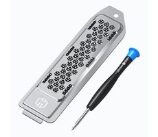 Graugear Kühler mit Abdeckung für PS5 silber / Kühlung für M.2 SSD / 1x Schraubendreher 