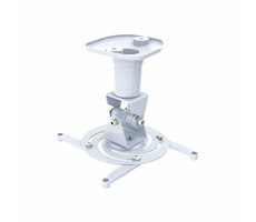 Techly Deckenhalterung für Projektor 22 cm / 10 kg / weiß