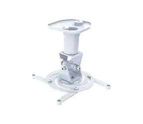 Techly Deckenhalterung für Projektor 22 cm / 10 kg / weiß