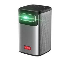 BlitzWolf BW-VT2 PRO MAX silber / Tragbarer Projektor / 180 ANSI / USB-C / HDMI / Lautsprecher / Nachverkauf