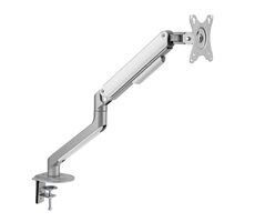 White Shark GMS-3207 NEFERITES I Tischhalterung für Monitore bis 32" silber / VESA-Standards 75x75 & 100x100 / Tragkraft 9kg