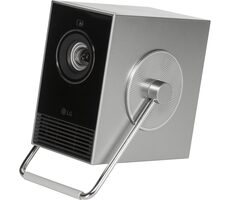 LG CineBeam Q HU710PB silber / Laserprojektor / 3840 x 2160 / 500 ANSI / 1x HDMI / 3W