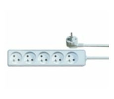 Solight Verlängerungskabel 5 Steckdosen - Länge 5 m / SOLID