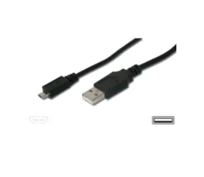 Universelles PremiumCord Micro-USB-Kabel, AB 2m