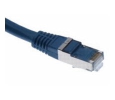 UTP-Patchkabel Kat. 6 - 1m blau