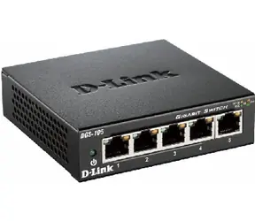 D-Link DGS-105 / Switch / 5- Port 10/100/1000 Mbit/s