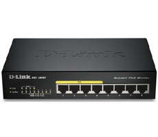 D-Link DGS-1008P / Switch / 8- Port 10/100/1000 Mbit/s / 4X PoE