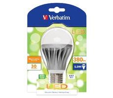 Verbatim LED-Leuchtmittel E27 (5,5 W) / 380 lm / Typ A / warmweiß