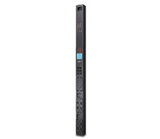APC Rack PDU 2G, Metered, ZeroU, 20A/208V, 16A/230V, (18) C13 & (2) C19, IEC C20