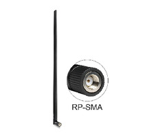 DeLock WLAN-Antenne RP-SMA / 802.11 b/g/n / 9 dBi / omnidirektional