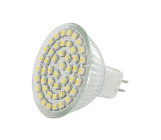 WE LED-Leuchtmittel 48 x SMD 2,7W GU5,3 / refl / weiß 