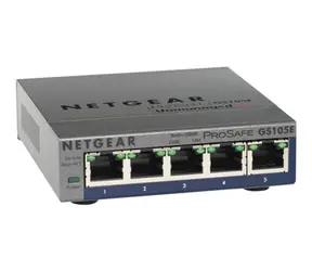 Netgear PLUS SWITCH 5xGbE / mngt. über PC-Dienstprogramme / Überwachung über WEB